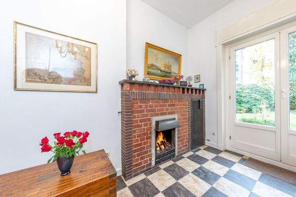 ...mit gemütlichem Kamin