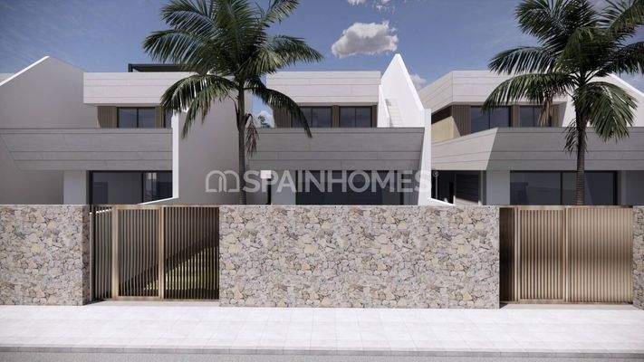 Villas with Pool in an Advantageous Location in San Javier