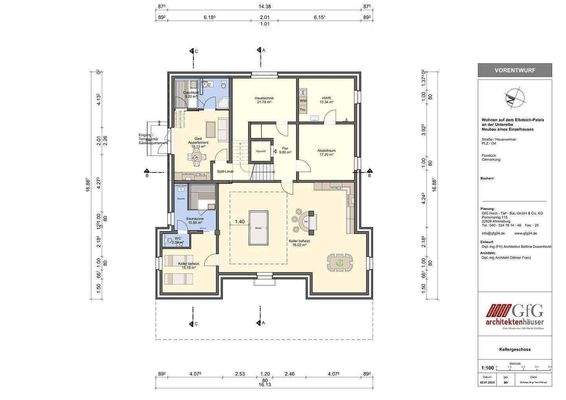 Grundriss KG (Beispiel)