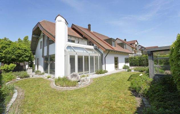 Gartenansicht Blick Nord-Ost