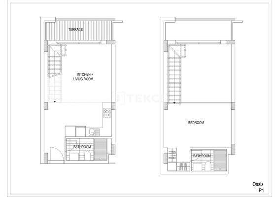 Apartment for Sale in a Seaside Complex in Tatlısu Gazimağusa
