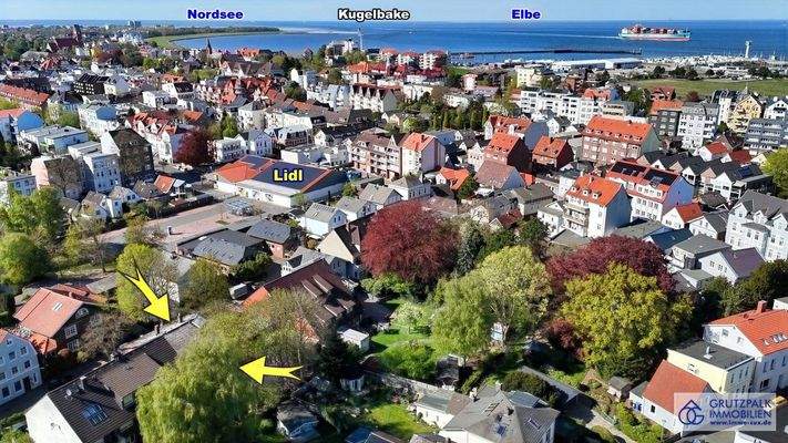 so nah zur Grimmershörnbucht