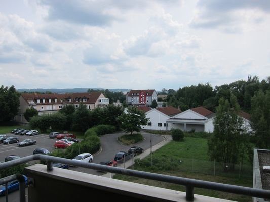 Ausblick vom Balkon