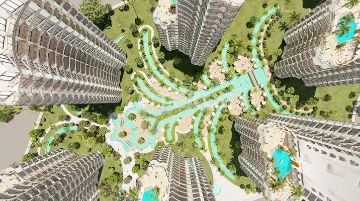 Stylish Apartments in a Comprehensive Complex in İskele