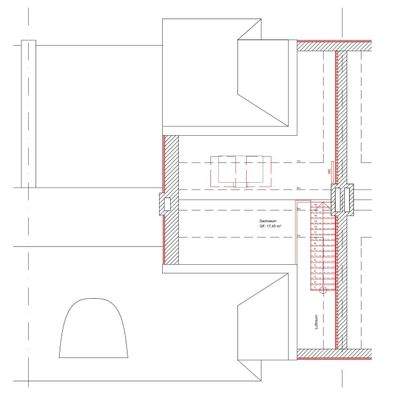 Grundriss Spitzboden