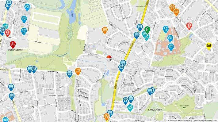 Geolyzer Kartenausschnitt