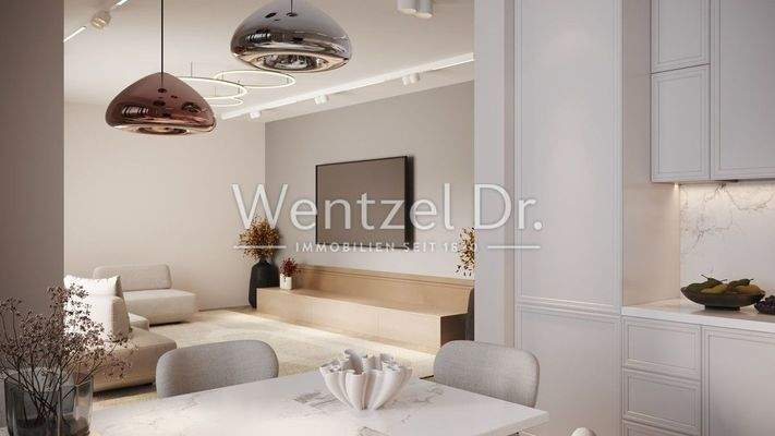 Visualisierung Wohnbereich