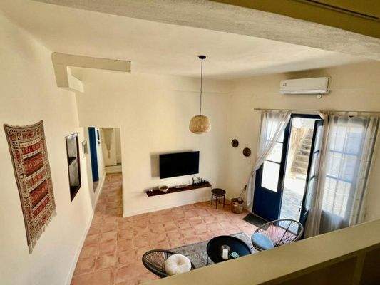 Kreta, Kalo Chorio: 2-Apartment-Anwesen mit geräumiger Dachterrasse zu verkaufen