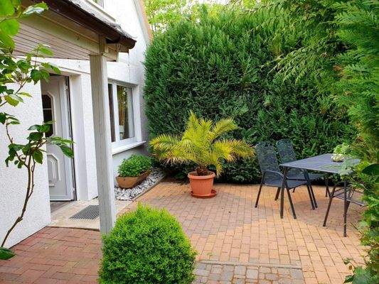 Eingang zum Ferienhaus