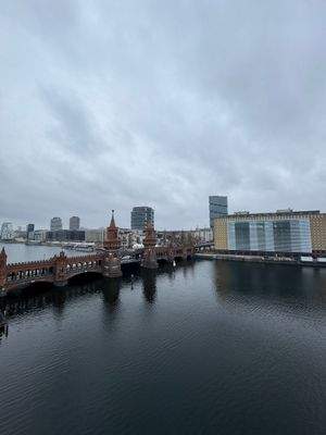 Blick auf Oberbaumbrücke