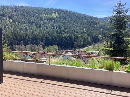 mit schönem Ausblick