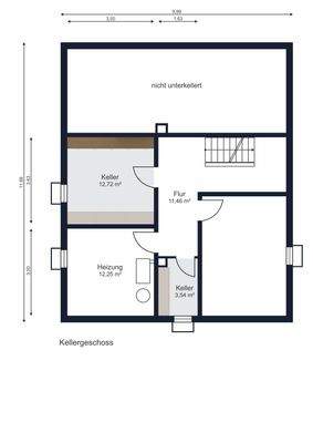 Grundriss Kellergeschoss