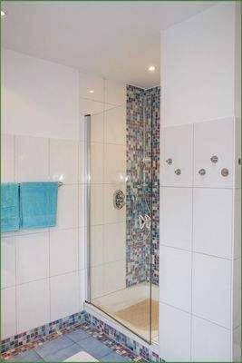 Dusche im Obergeschoss