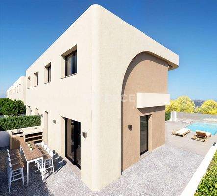 3 Bedroom Villas with Optional Pool in Alicante Daya Nueva