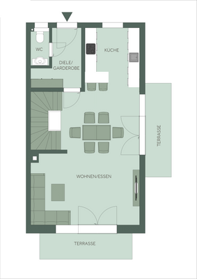 Grundriss Erdgeschoss