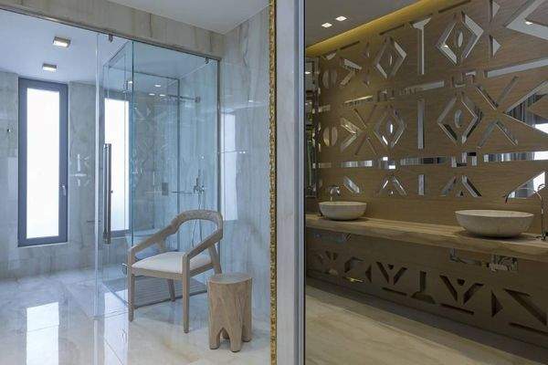 Kreta, Mochlos: Traumhafte Luxusvilla in einer ruhigen Bucht zum Verkauf