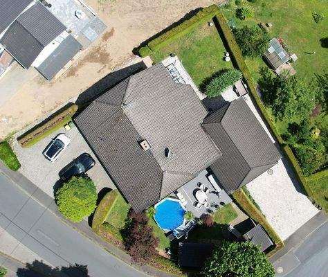 Haus Vogelperspektive