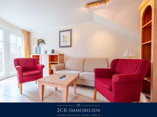 Wohnbereich mit Terrassentür