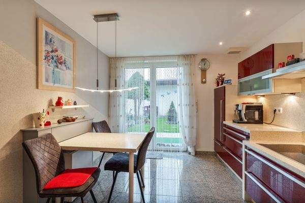 Küche und Essbereich