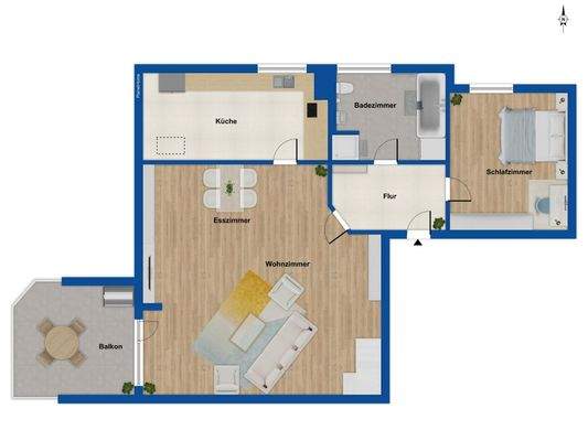 Grundriss 2. Obergeschoss