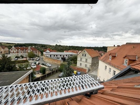 Ausblick vom Spitzboden