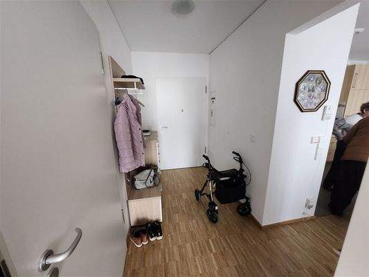 Einblick Wohnungseingang