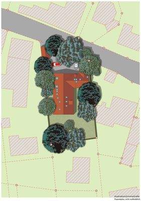 Ursprüngliche Bebauung