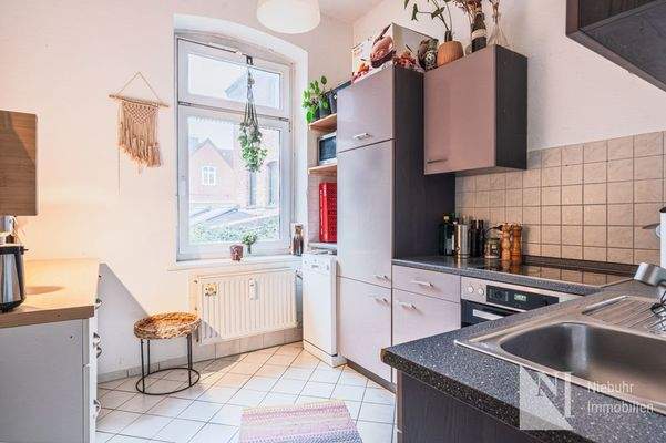 Küchenraum- Wohnung im Obergeschoss