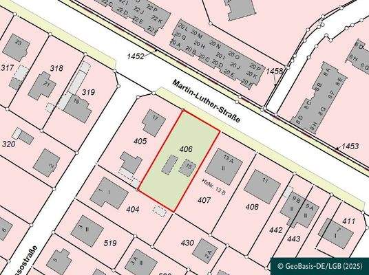 Flurkartenausschnitt