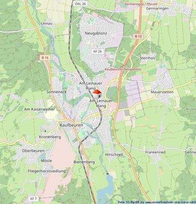 INNERÖRTLICHE LAGE - Wohngebiet "Leinauer Hang" in 87600 Kaufbeuren