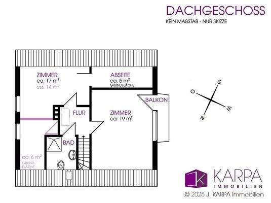 Grundriss Dachgeschoss