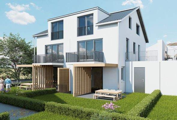 Doppelhaushälften 1 & 2 /West