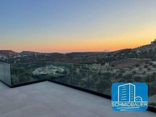 Kreta, Kamilari: Luxusvilla mit herrlicher Aussicht in traumhafter Lage zu verkaufen