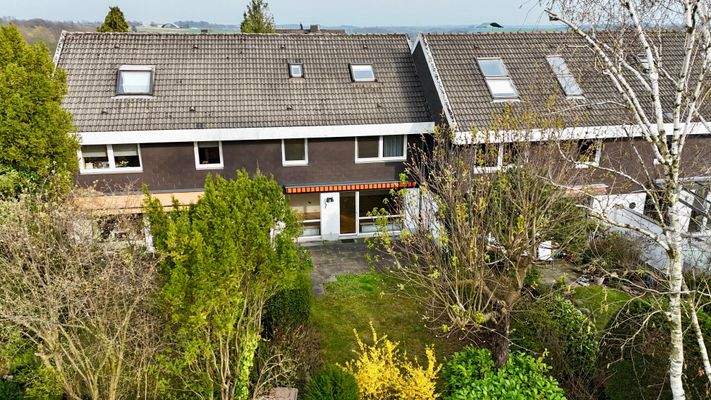 Rückansicht aus der Luft