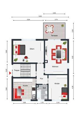 Grundriss Erdgeschoss