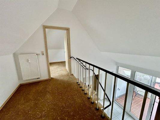 Galerie im Dachgeschoss