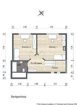 Grundriss Dachgeschoss