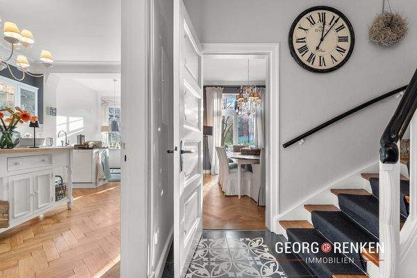 12) EFH/Villa HP | Diele, Treppe