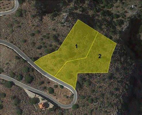 Kreta, Milatos: Zwei benachbarte Grundstücke mit Meerblick zu verkaufen