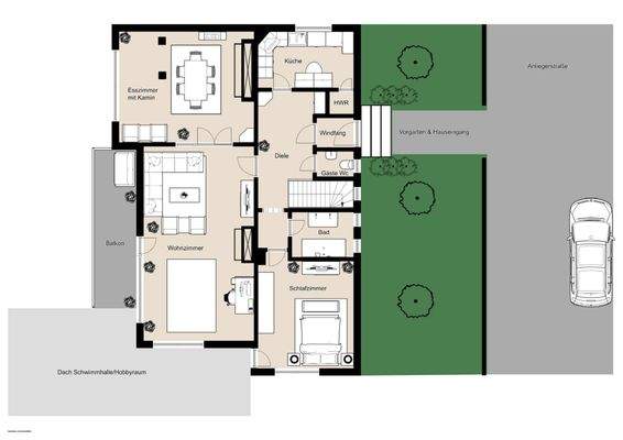 Grundriss Erdgeschoss