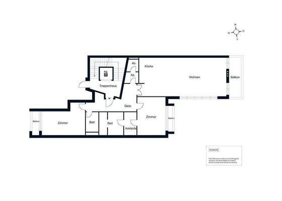 Grundriss 3. Obergeschoss