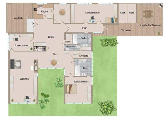 Grundriss Erdgeschoss