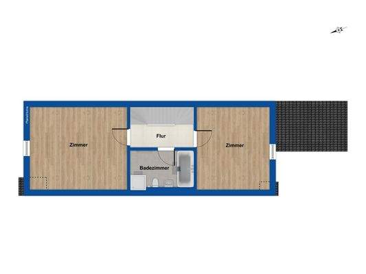 Grundriss Obergeschoss