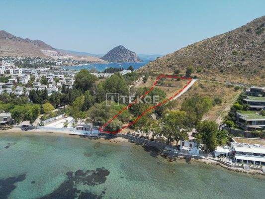 Luxury Seafront Apartments in a Complex in Bodrum Muğla