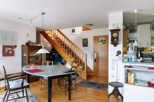 offener Wohnungseingangsbereich