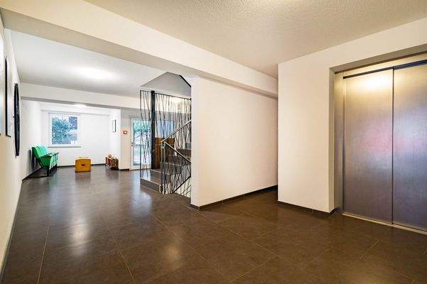 Treppe zum Hobbyraum