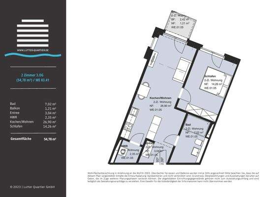 Wohnung 41 Lutter-Quartier