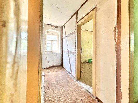 Innenliegendes Fachwerk 1. OG