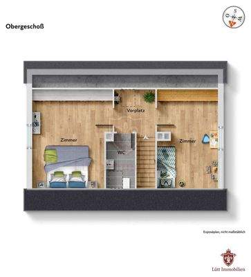 Grundriss Obergeschoß