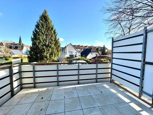 Großer Balkon mit Ausblick